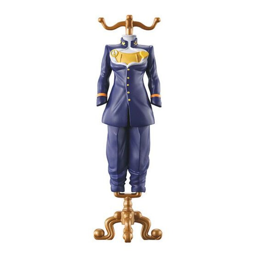 🔥現貨🔥JOJO的奇幻冒險服裝飾品架P2 萬代 扭蛋 轉蛋 吉郎吉影 東方杖助 岸邊露伴 瘋狂鑽石-圖片-1
