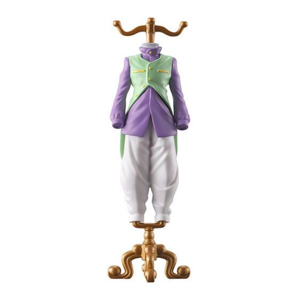 🔥現貨🔥JOJO的奇幻冒險服裝飾品架P2 萬代 扭蛋 轉蛋 吉郎吉影 東方杖助 岸邊露伴 瘋狂鑽石-圖片-2