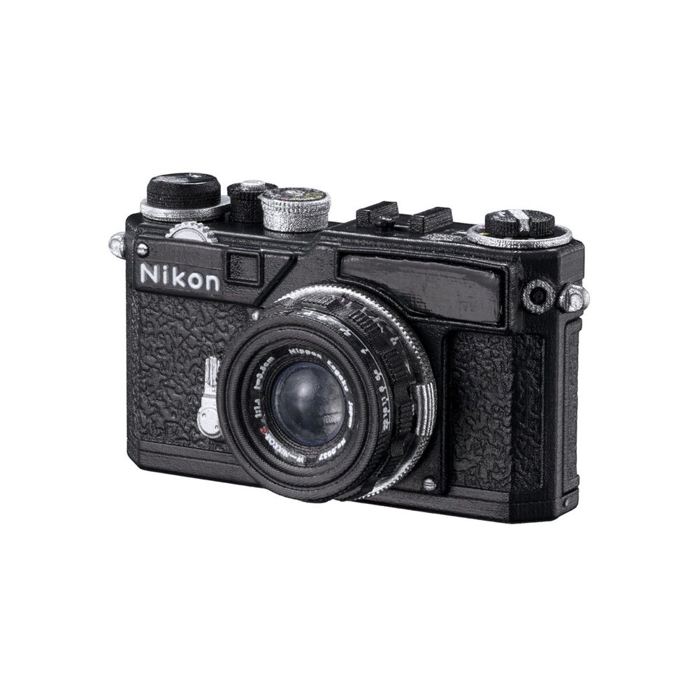 🕛12月預購🕛Nikon 微縮相機模型 萬代 扭蛋 轉蛋 單眼 尼康 迷你 拍照-圖片-4