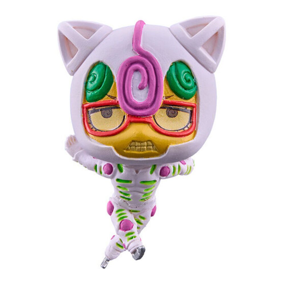 🔥現貨🔥JOJO的奇妙冒險 替身公仔P6 萬代 扭蛋 轉蛋 布加拉提 鋼鍊手指 紫煙 白色相簿 境中人-圖片-4