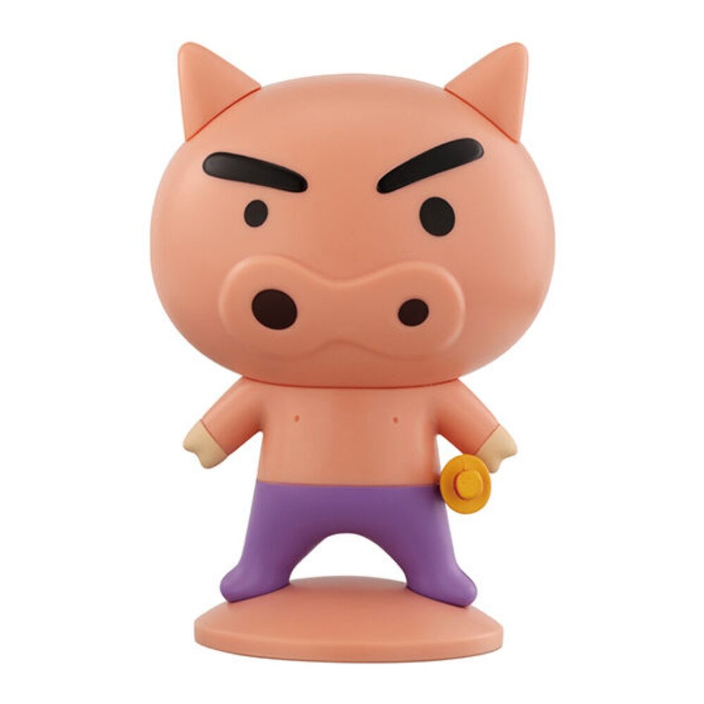 🔥現貨🔥蠟筆小新大頭環保扭蛋 萬代 扭蛋 轉蛋 小新 小白 肥嘟嘟左衛門 黃金小新 大 90mm-圖片-3