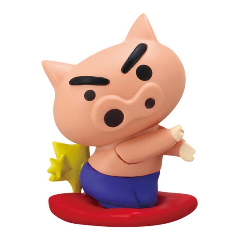 🔥現貨🔥蠟筆小新桌面文具小物 萬代 扭蛋 轉蛋 蠟筆小新桌上小物 辦公小物 小文具-圖片-4