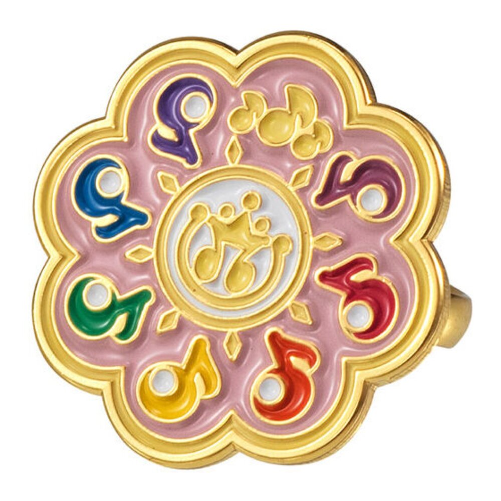 🔥現貨🔥小魔女DOREMI波龍金屬戒指 萬代 扭蛋 轉蛋 戒指 變身器 波隆-圖片-5