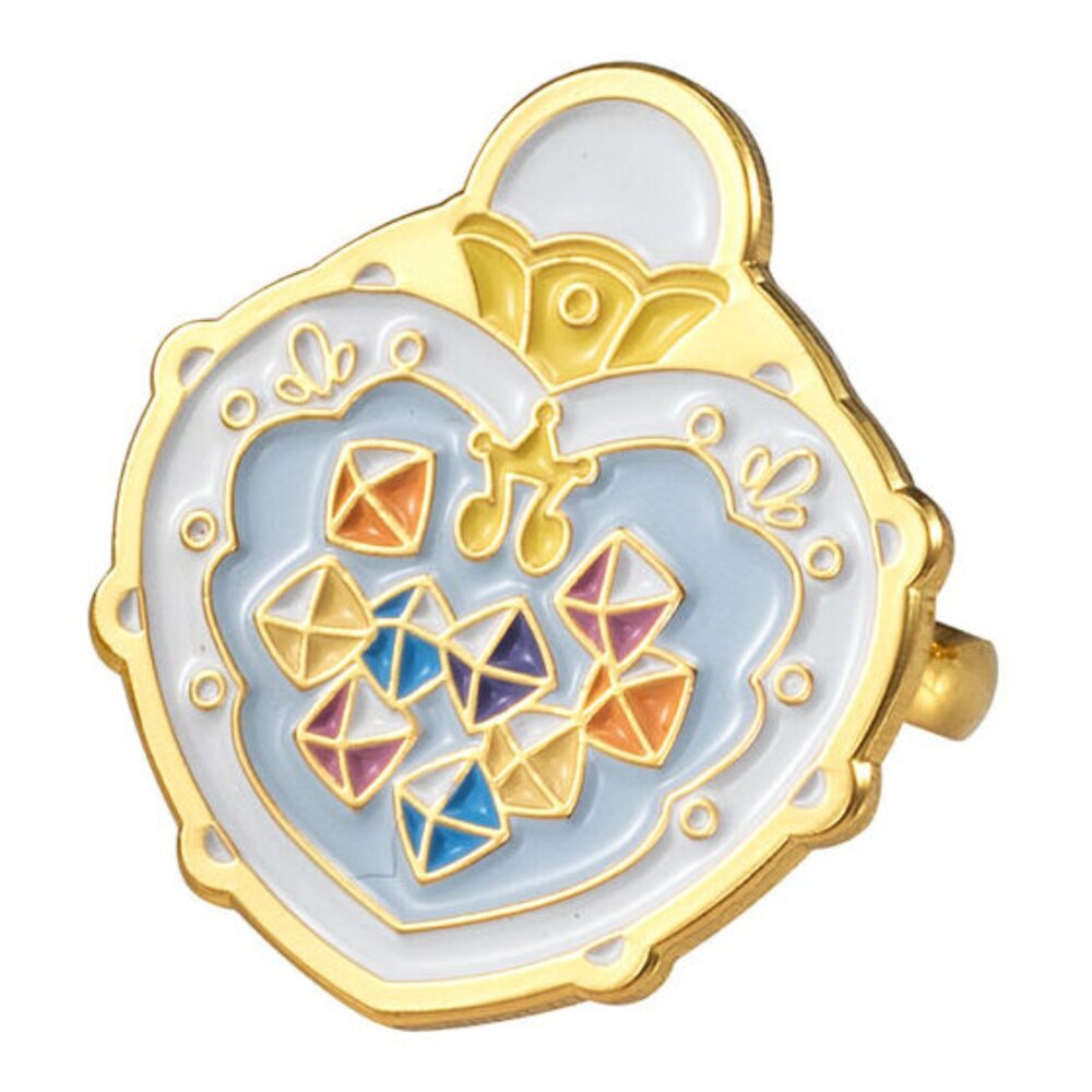 🔥現貨🔥小魔女DOREMI波龍金屬戒指 萬代 扭蛋 轉蛋 戒指 變身器 波隆-圖片-6