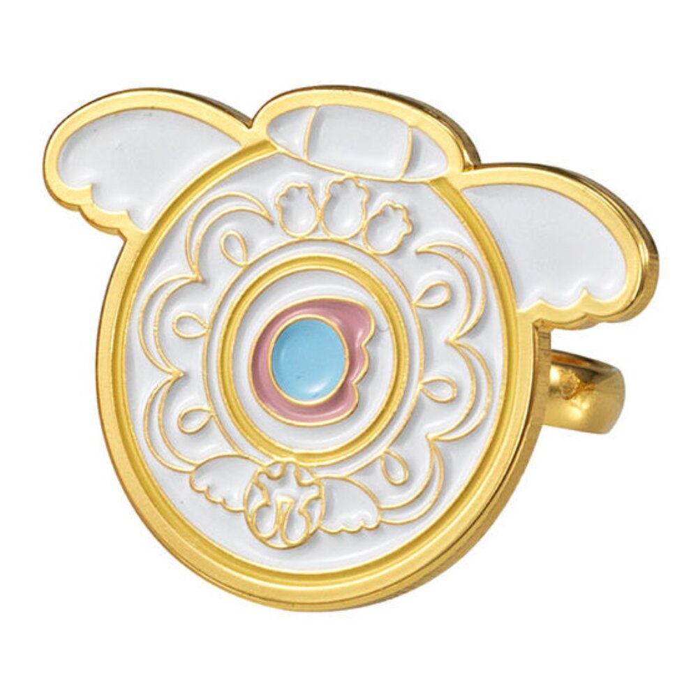 🔥現貨🔥小魔女DOREMI波龍金屬戒指 萬代 扭蛋 轉蛋 戒指 變身器 波隆-圖片-7