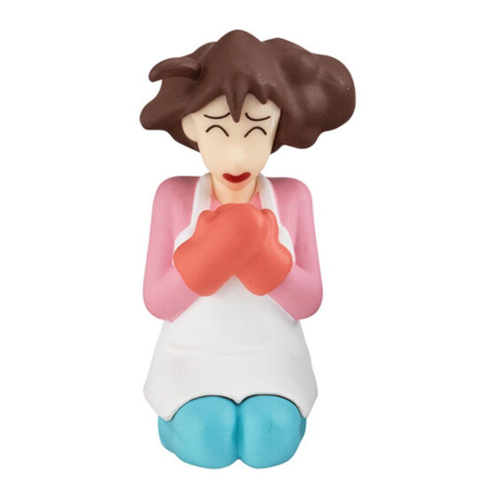 🔥現貨🔥蠟筆小新料理公仔 萬代 扭蛋 轉蛋 小葵 小新 美犽 做飯 煮飯-圖片-3