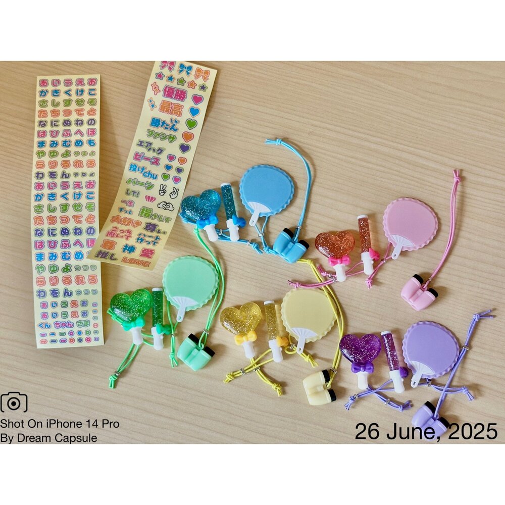 🔥現貨🔥推活參戰小物組 ToysSpirits 扭蛋 轉蛋 娃娃 布偶 玩偶 配件 追星 應援 偶像娃娃配件-圖片-2