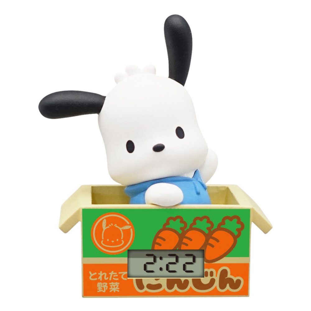 🔥現貨🔥三麗鷗角色紙箱時鐘 KITAN 扭蛋 轉蛋 KITTY 凱蒂貓 酷洛米 美樂蒂 帕洽狗 大耳狗三麗鷗 時鐘-圖片-4