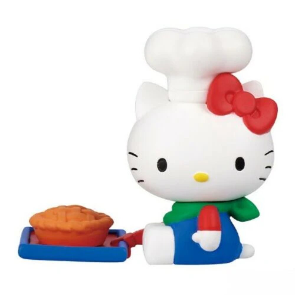 🔥現貨🔥I'm Hello Kitty公仔 TAKARATOMY 扭蛋 轉蛋 三麗鷗 凱蒂貓 KITTY 蘋果 磅秤-圖片-1