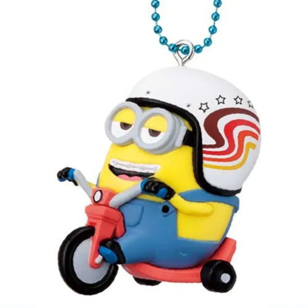 🔥現貨🔥小小兵扁扁公仔吊飾P2 TAKARATOMY 扭蛋 轉蛋 小黃人 蘿蔔 凱文 史都華 BOB Kevin Stu-圖片-5