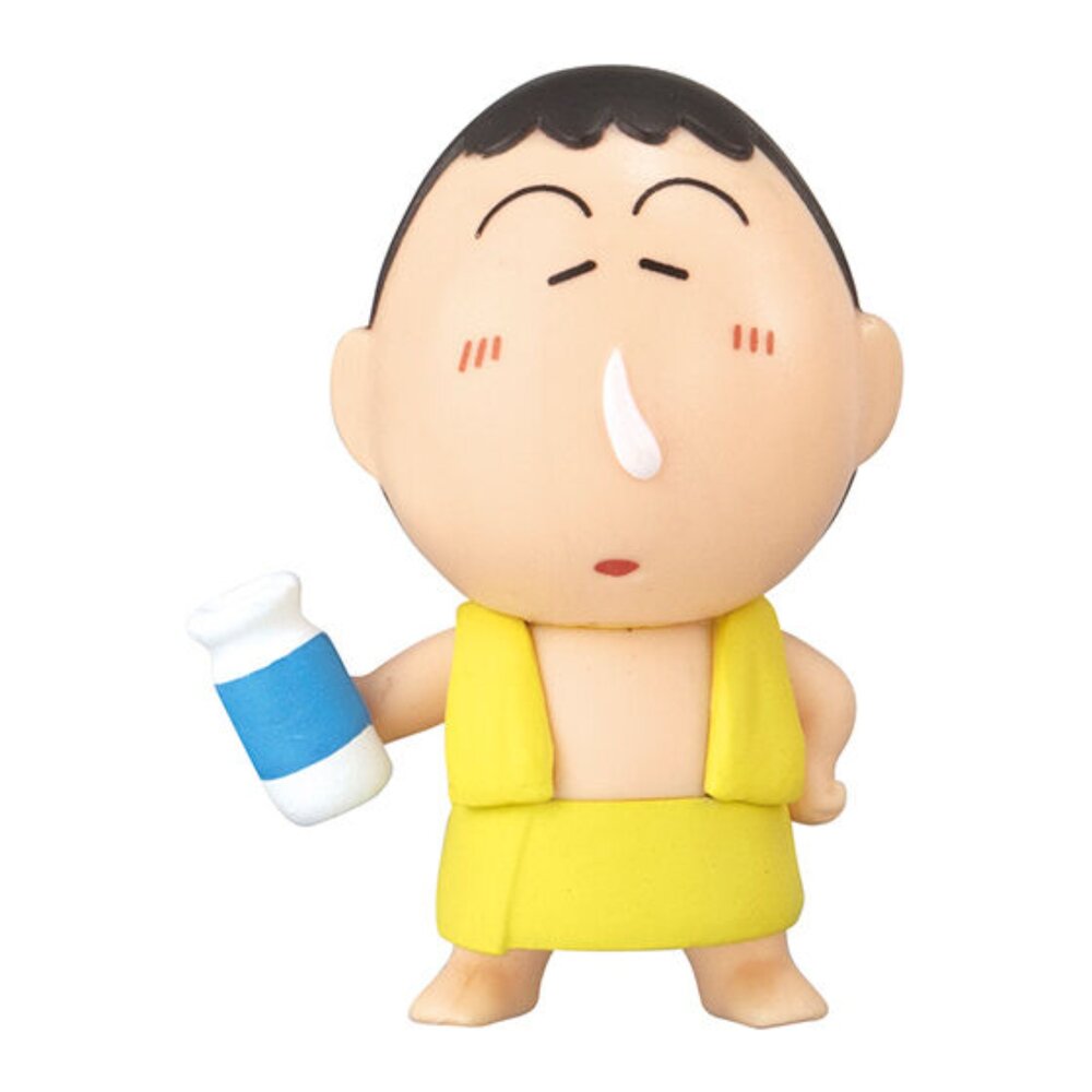 🔥現貨🔥蠟筆小新澡堂公仔 萬代 扭蛋 轉蛋 洗澡 出浴 小新 阿呆 動感超人蠟筆小新 萬代 扭蛋-圖片-2