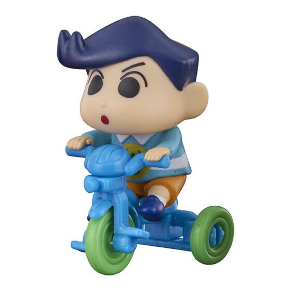 🔥現貨🔥蠟筆小新造型車公仔P3 動感假面裝扮篇 萬代 扭蛋 轉蛋 小新 風間 阿呆 動感超人蠟筆小新 造型車 萬代-圖片-2