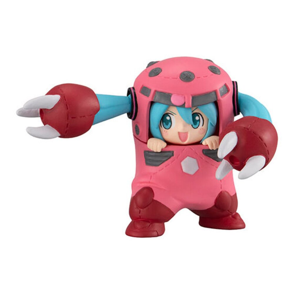 🕛7月預購🕛鋼彈 X 初音周年特別企劃公仔 萬代 扭蛋 轉蛋 初音薩克 聯名 茲寇克鋼彈 初音 萬代 扭蛋-圖片-4