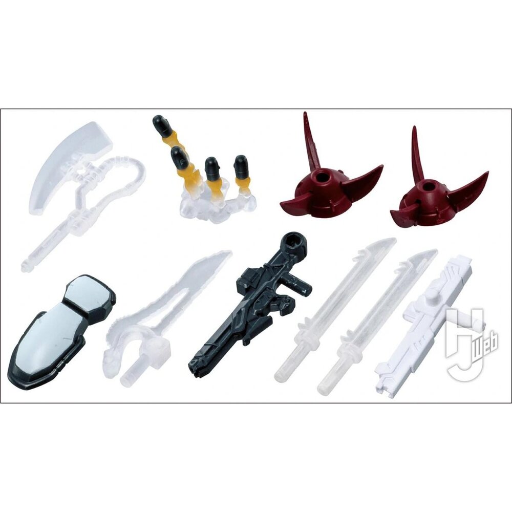 🔥現貨🔥鋼彈ENSEMBLE 29 萬代 扭蛋 轉蛋 重裝 重奏 MSE GQuuuuuuX 迦樓羅 夏亞茲寇克鋼彈-圖片-5