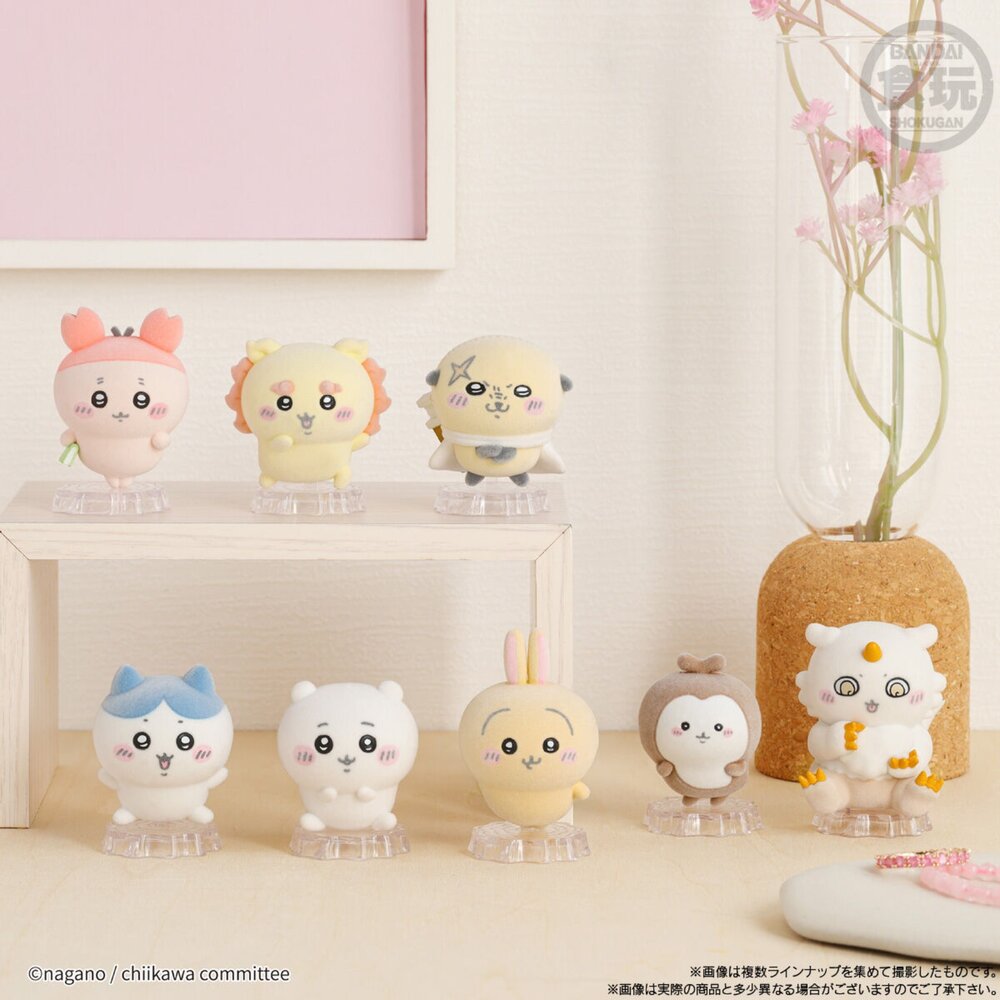 🔥現貨🔥吉伊卡哇植絨公仔P2 萬代 食玩 吉伊 兔兔 烏薩奇 那孩子 小八 師薩 小甲蟲吉伊卡哇 植絨 萬代-圖片-1