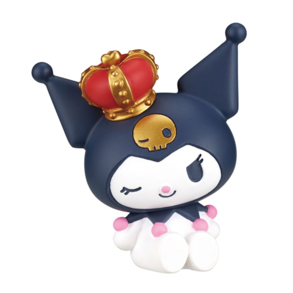 🕛9月預購🕛美樂蒂&庫洛米週年紀念倚肩公仔 TAKARATOMY 扭蛋 轉蛋 三麗鷗 皇冠 王冠三麗鷗 倚肩-圖片-3