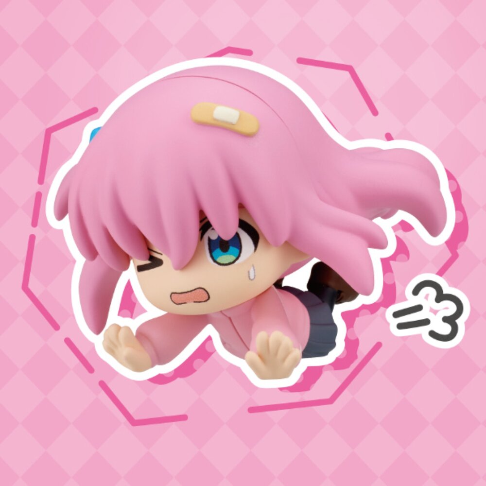 🔥現貨🔥孤獨搖滾滑跤公仔 TAKARATOMY 扭蛋 轉蛋 滑倒 跌倒 摔跤 波奇孤獨搖滾 滑跤 TAKARATOMY-圖片-1