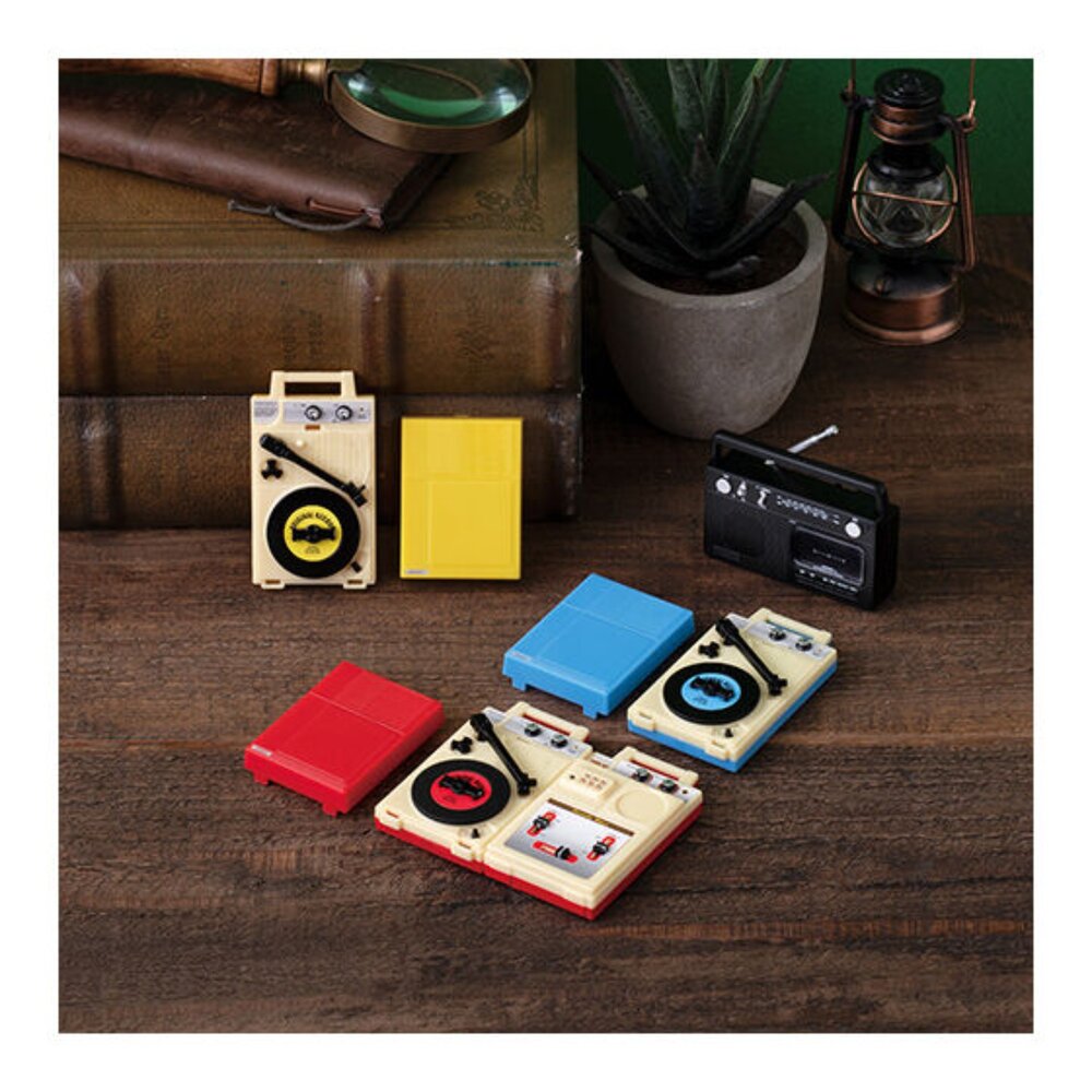 🔥現貨🔥ANABAS迷你音樂播放機模型 萬代 扭蛋 轉蛋 唱片機 微縮 模型ANABAS 唱片機 萬代 扭蛋-圖片-1