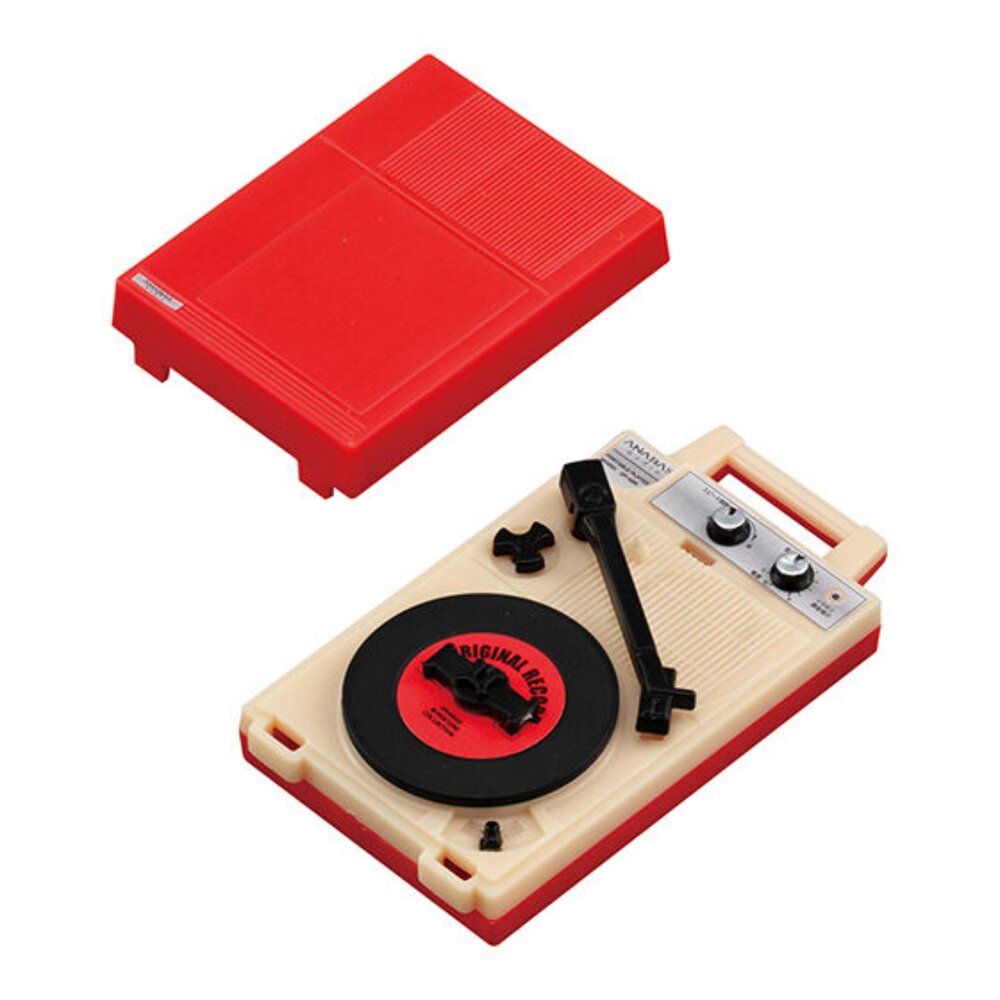 🔥現貨🔥ANABAS迷你音樂播放機模型 萬代 扭蛋 轉蛋 唱片機 微縮 模型ANABAS 唱片機 萬代 扭蛋-圖片-2