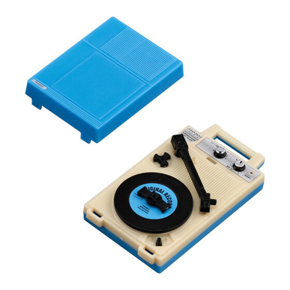 🔥現貨🔥ANABAS迷你音樂播放機模型 萬代 扭蛋 轉蛋 唱片機 微縮 模型ANABAS 唱片機 萬代 扭蛋-圖片-3