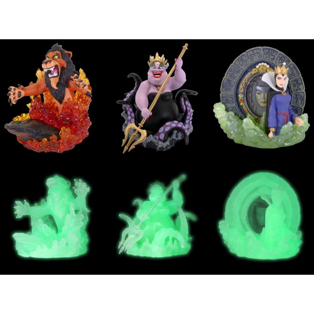 🔥現貨🔥迪士尼惡役 Fantasie Vignette P2 TTA 扭蛋 轉蛋 反派 場景 半身像 壞皇后 烏蘇拉-圖片-1