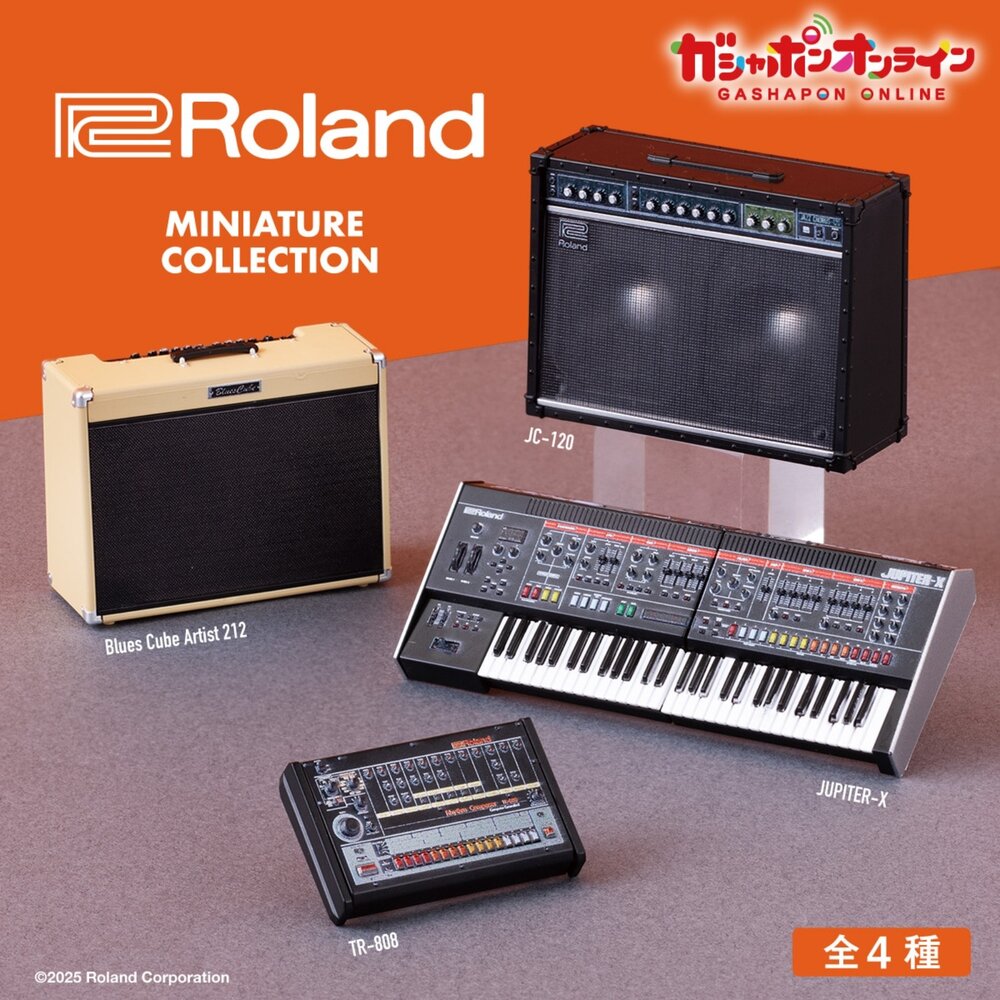 🔥現貨🔥Roland電子樂器模型 萬代 扭蛋 轉蛋Roland 樂器 萬代 扭蛋 封面照片