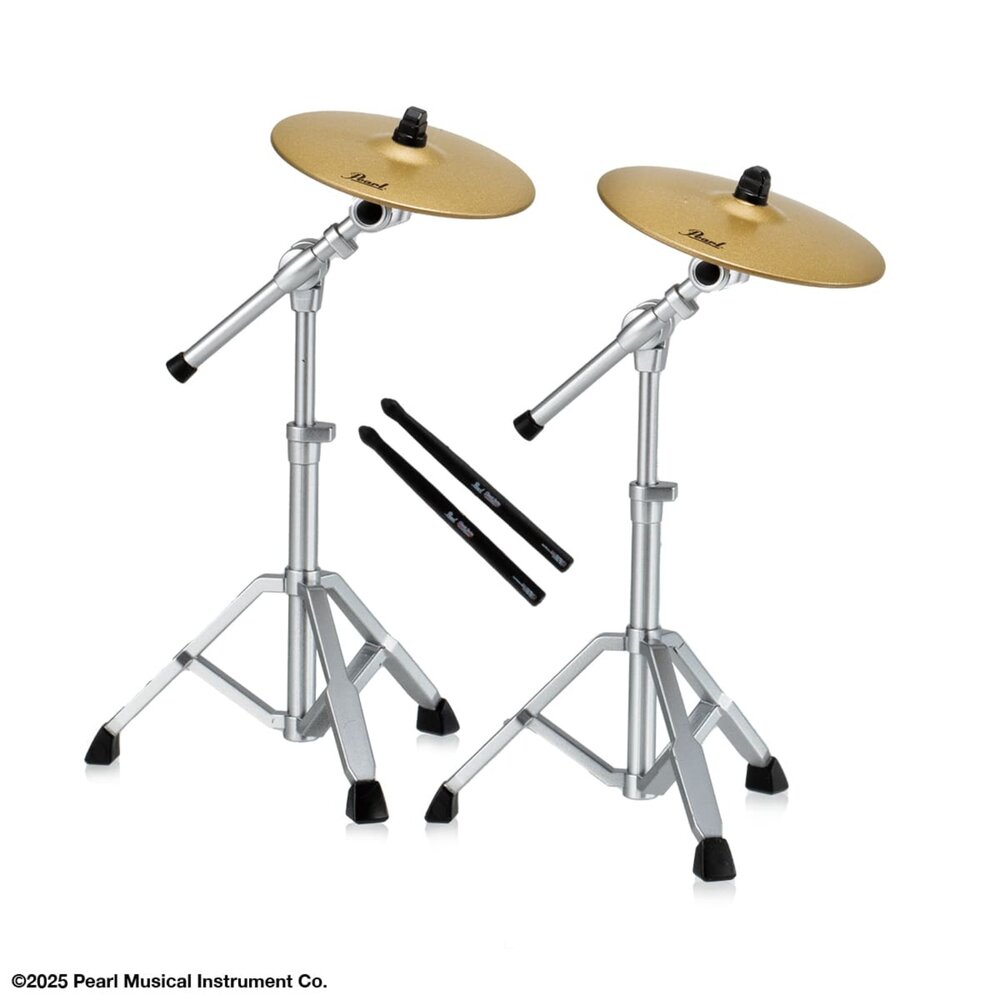 🔥現貨🔥PEARL DRUMS鼓組樂器模型P2 萬代 扭蛋 轉蛋 珍珠鼓 架子鼓PEARL DRUMS 鼓 萬代 扭蛋-圖片-5