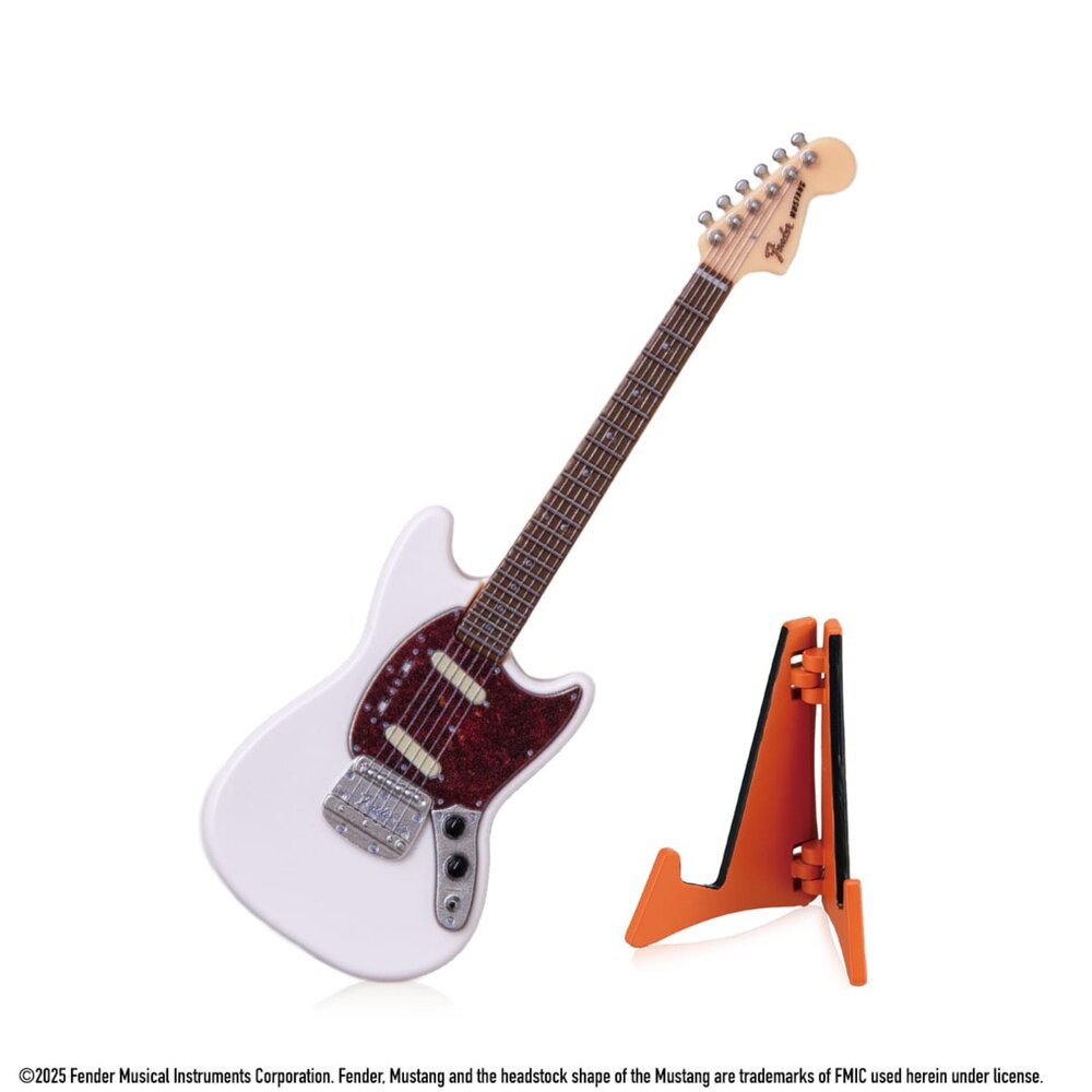 🔥現貨🔥FENDER電吉他微縮模型P2 萬代 扭蛋 轉蛋 吉他 樂器FENDER 吉他 萬代 扭蛋-圖片-1