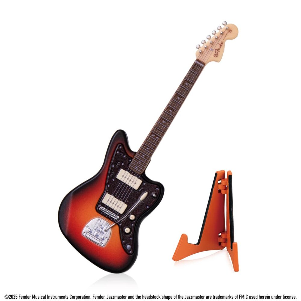 🔥現貨🔥FENDER電吉他微縮模型P2 萬代 扭蛋 轉蛋 吉他 樂器FENDER 吉他 萬代 扭蛋-圖片-4