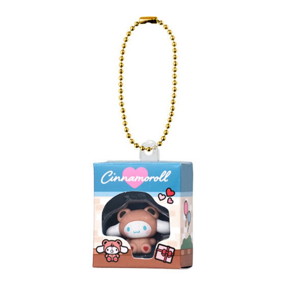 🕛11月預購🕛三麗鷗公仔包裝盒吊飾 萬代 扭蛋 轉蛋 迷你盒玩 kitty 庫洛米 美樂蒂 小熊裝三麗鷗 包裝吊飾 萬代-圖片-2