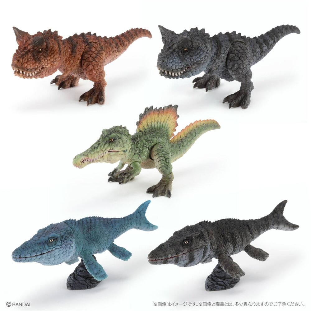 🔥現貨🔥生物大圖鑑 Repti 恐龍P4 萬代 扭蛋 轉蛋 小恐龍 滄龍生物大圖鑑 Repti 恐龍 萬代 扭蛋-圖片-2