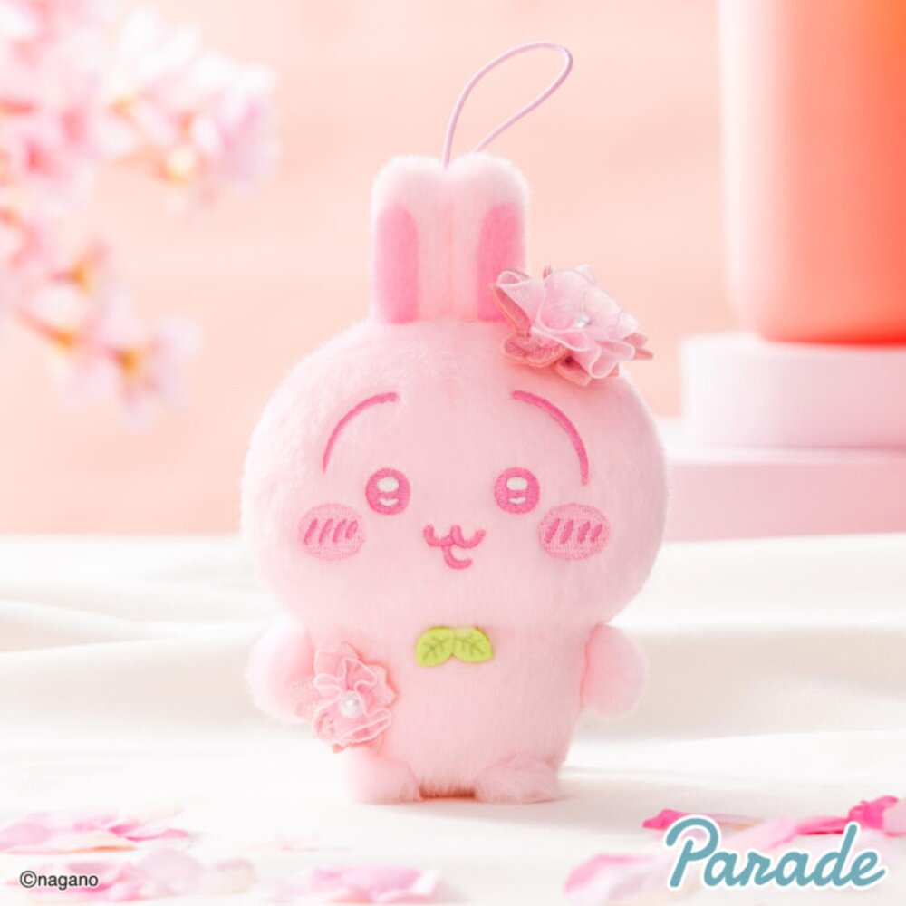 🔥現貨🔥吉伊卡哇櫻花粉玩偶 PARADE 景品 玩偶 布偶 娃娃 小娃吉伊卡哇 櫻花 PARADE 玩偶 布偶-圖片-1