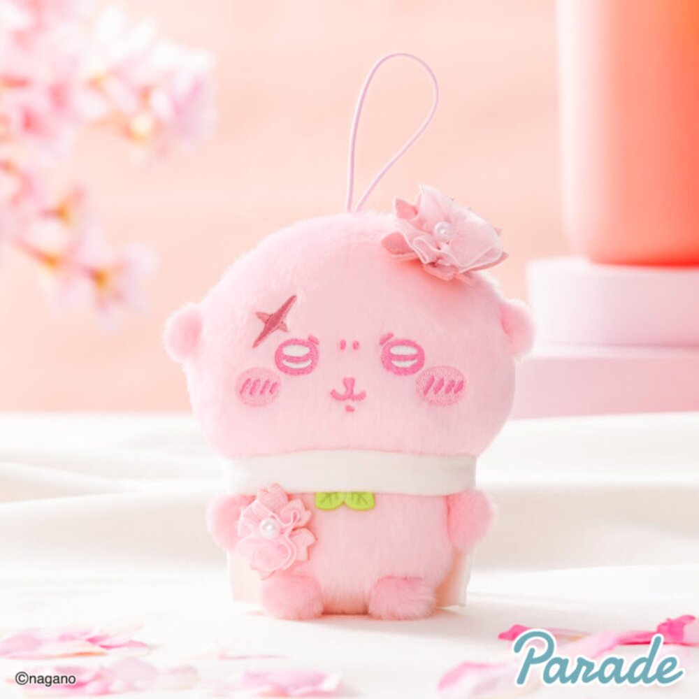 🔥現貨🔥吉伊卡哇櫻花粉玩偶 PARADE 景品 玩偶 布偶 娃娃 小娃吉伊卡哇 櫻花 PARADE 玩偶 布偶-圖片-3
