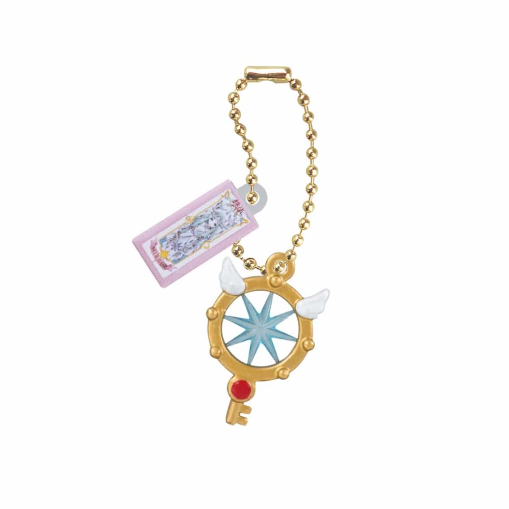 🕛4月預購🕛庫洛魔法使變身器吊飾 萬代 扭蛋 轉蛋 法杖 鳥頭杖 星之杖 庫洛牌庫洛魔法使 吊飾 萬代 扭蛋-圖片-4