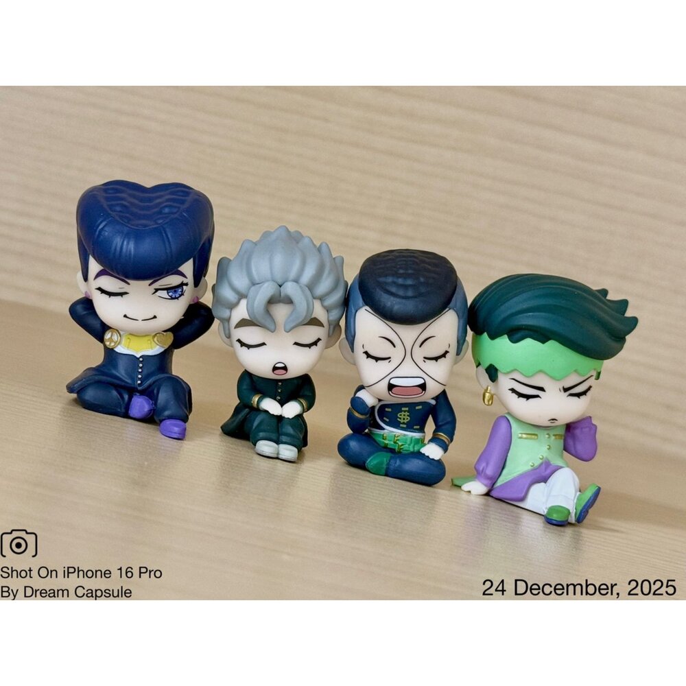 🔥現貨🔥JOJO的奇妙冒險倚肩公仔P3 不滅鑽石 TAKARATOMY 扭蛋 轉蛋JOJO的奇妙冒險 倚肩-圖片-1