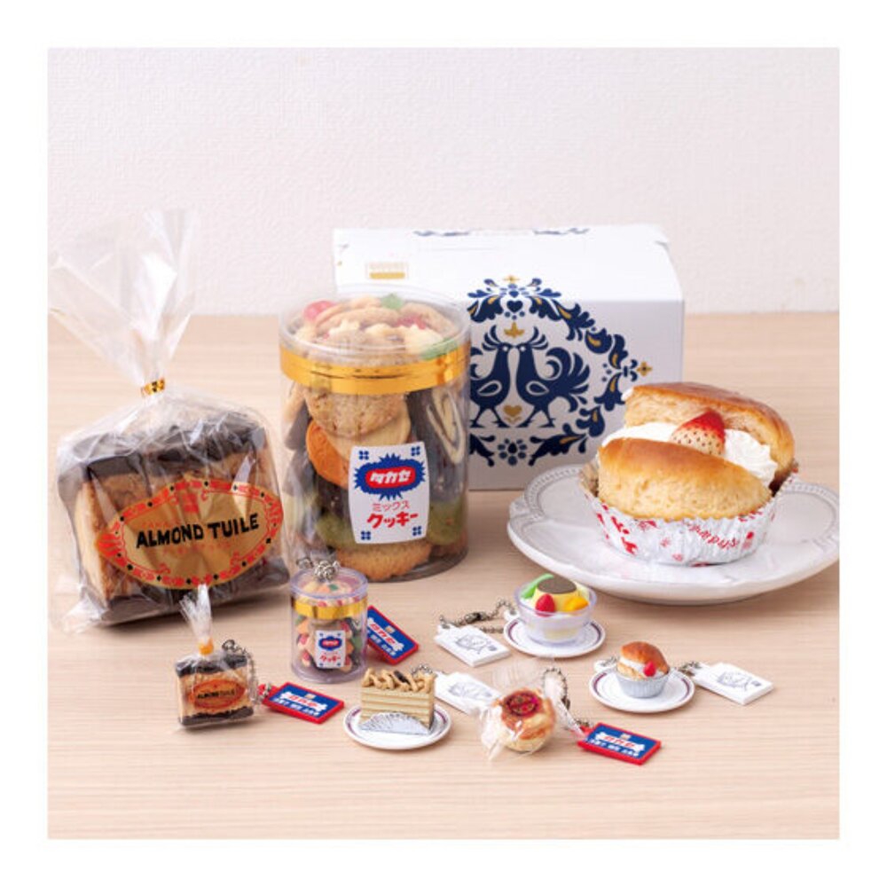 🔥現貨🔥TAKASE洋菓子模型吊飾 萬代 扭蛋 轉蛋 點心 下午茶 甜點TAKASE 洋菓子 吊飾 萬代 扭蛋-圖片-1