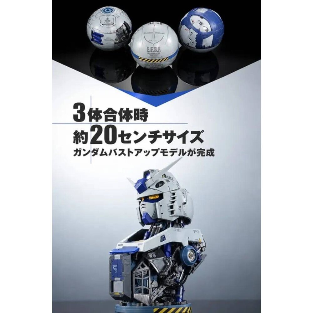261005120105-🕛1月預購🕛鋼彈頭像EXCEED MODEL TRINITY RX-78-3 萬代 扭蛋 轉蛋 G3