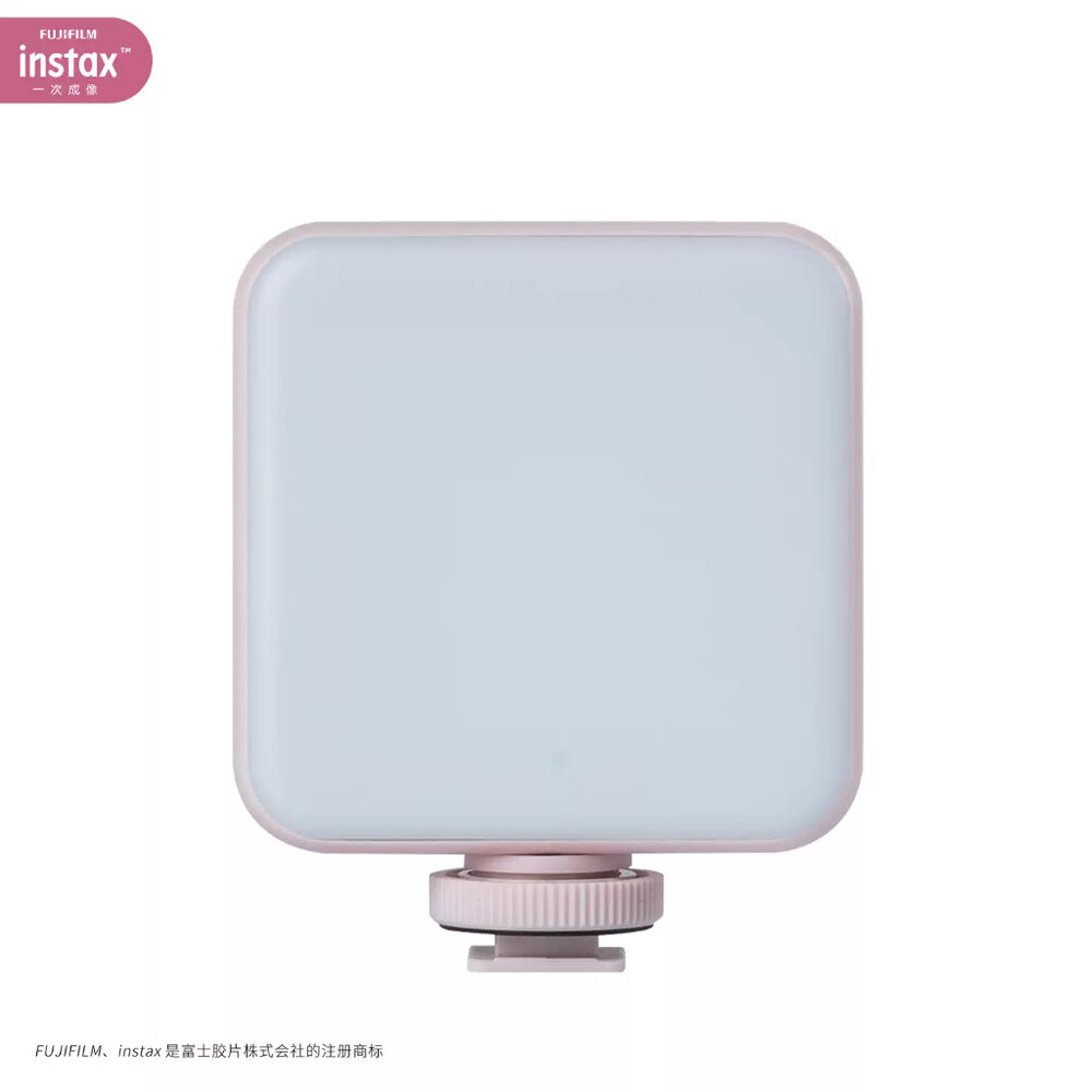 ✨富士Fujifilm🎞️ instax mini Evo 專用磁吸RGB補光燈 多色溫 原廠配件 黑色/粉色 現貨📸💡-圖片-1