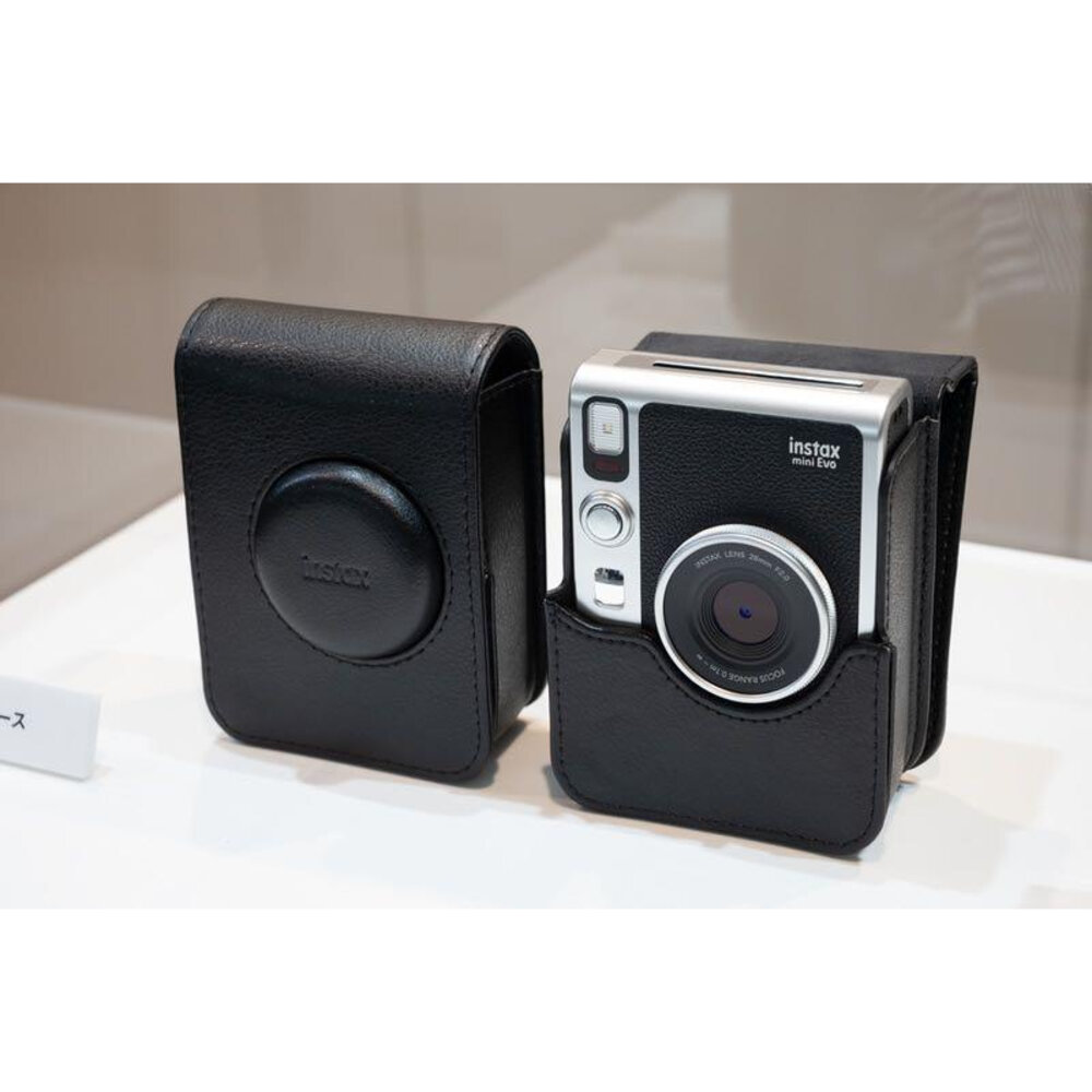 📷現貨 💯正品 富士 Fujifilm instax mini EVO 專用配件 原廠皮套 副廠皮套 鋼化膜 透明殼-圖片-4