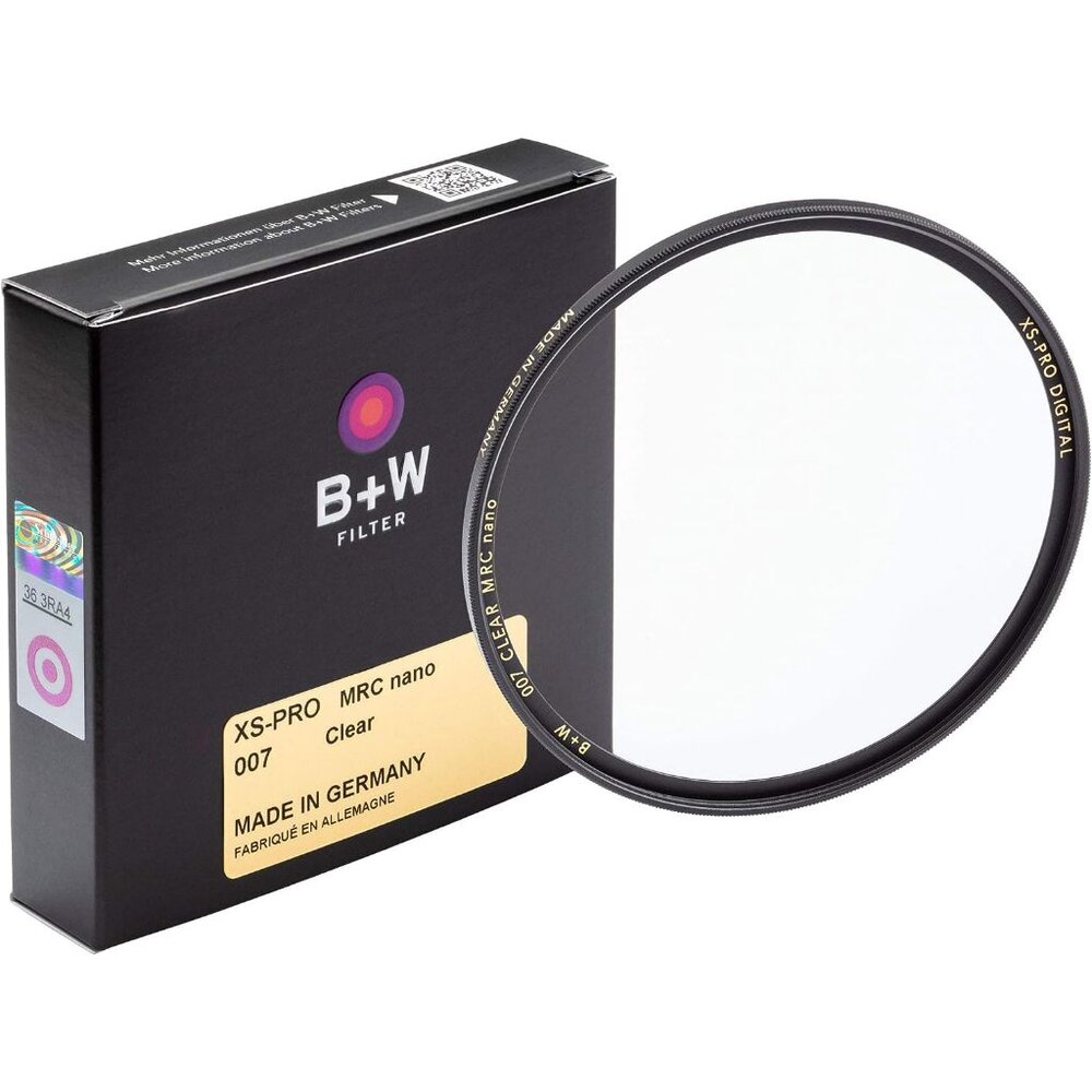 💯正品平輸現貨 德國進口 B+W XS-Pro 007 Clear MRC nano 純淨濾鏡超薄高硬度奈米鍍膜-圖片-1
