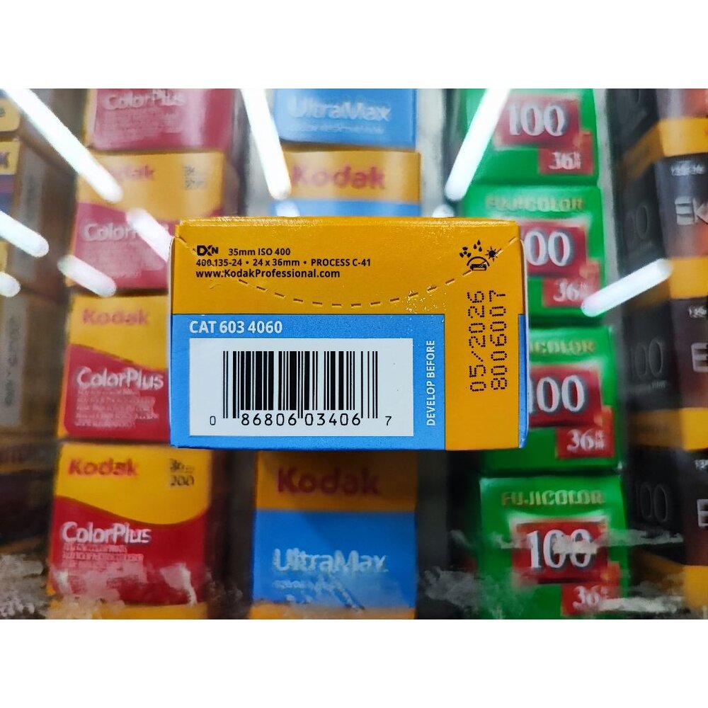 💯正品 公司貨 UltraMAX 400 36張 135 底片 Kodak 柯達 彩色負片 軟片 35mm m38 高速-圖片-1