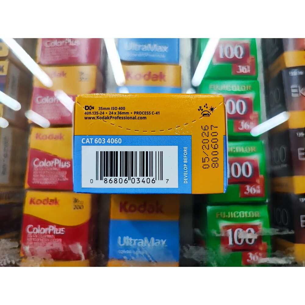 💯正品 公司貨 UltraMAX 400 36張 135 底片 Kodak 柯達 彩色負片 軟片 35mm m38 高速-圖片-2