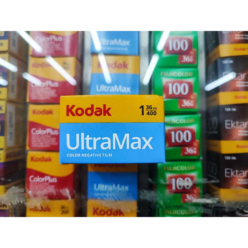19576491121-💯正品 公司貨 UltraMAX 400 36張 135 底片 Kodak 柯達 彩色負片 軟片 35mm m38 高速