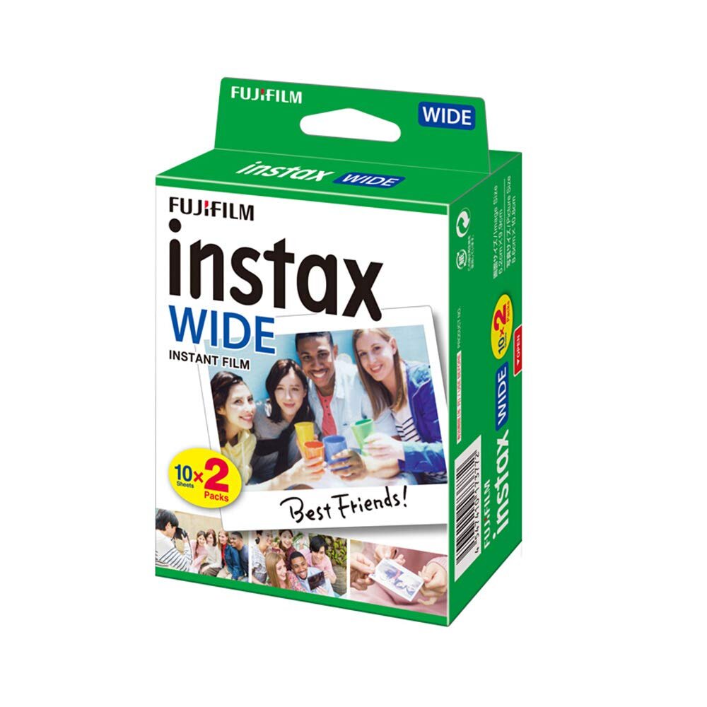 【富士Fujifilm】instax WIDE 寬幅白邊底片 20張入 雙片裝 拍立得底片 公司貨✨🎞️-圖片-1