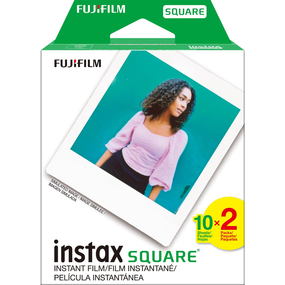 ✨富士Fujifilm🎞️ Instax SQUARE 方形底片 白邊 20張入(雙入裝) 公司貨 現貨📸✨-圖片-3