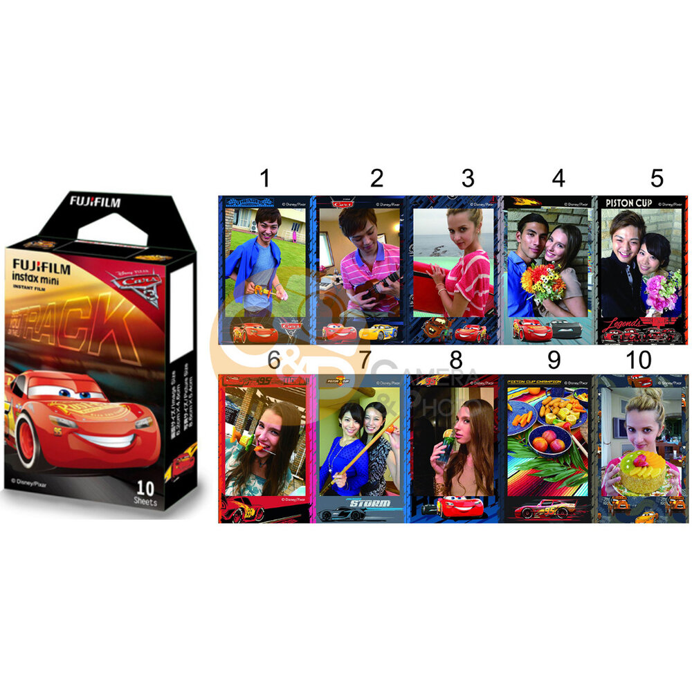 22332456459-💯正品公司貨  🏆富士 拍立得 卡通底片 過期 過期 過期 可正常使用 一定比率瑕疵 MINI 底片 閃電麥坤