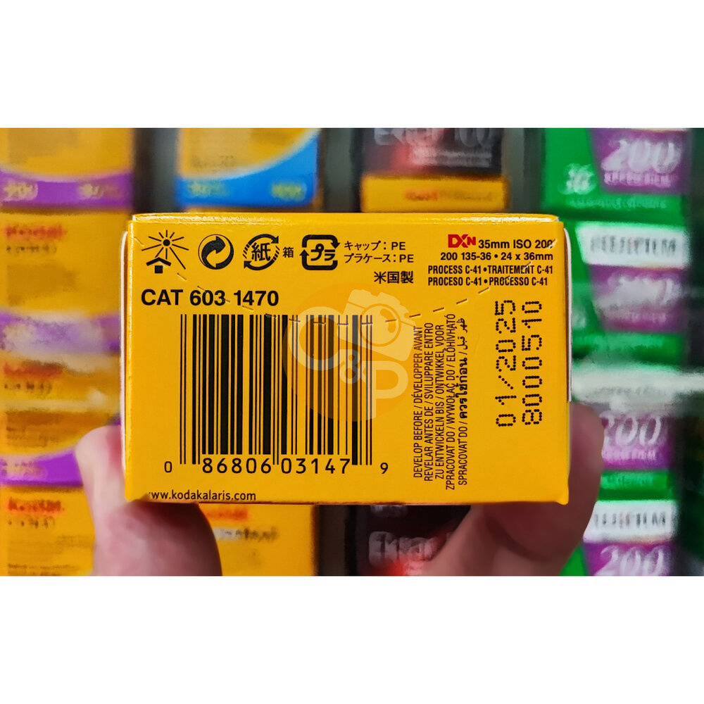 💯正品 柯達 ColorPlus 200 彩色負片 135底片 35mm M35 M38 F9 H35 底片相機-圖片-1