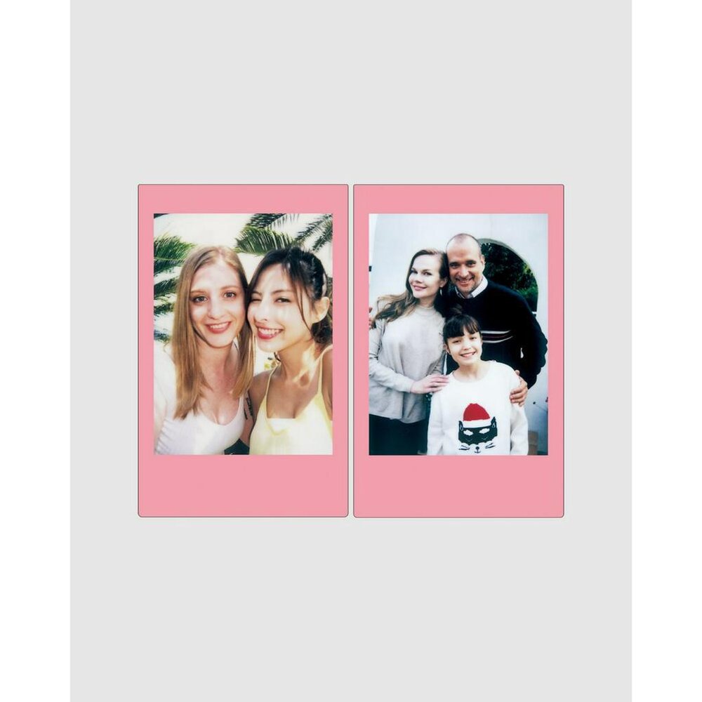 ✨富士📸 Instax Mini 粉紅檸檬 拍立得 底片 10張入 甜心粉紅邊框 現貨📸-圖片-2