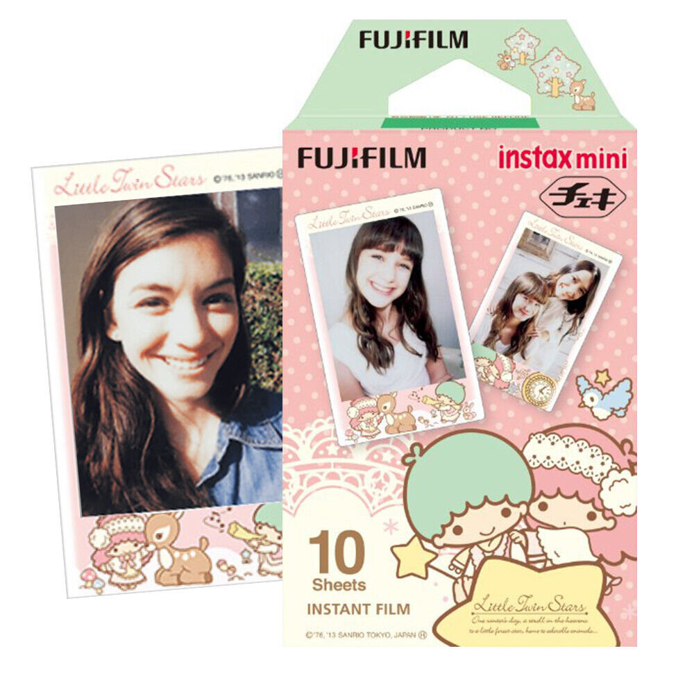 23917448436-💯正品📸 雙子星 底片 三麗鷗 FUJIFILM Instax mini 富士 拍立得 卡通 彩色 kikilala