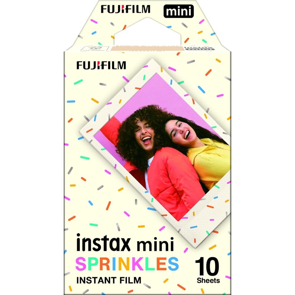 【限時購】✨富士🎞️ instax mini 拍立得底片 造型底片 凱蒂貓 黑邊 馬卡龍 花灑 正片風 5款任選📸-圖片-5